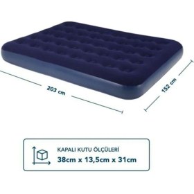 Resim Go İthalat Çift Kişilik Yumuşak Şişme Yatak (5263) 