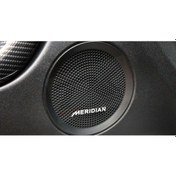 Resim Meridian Logo Hoparlör Krom Metal 3M Logo Amblem 2 Li Set N11.2802 