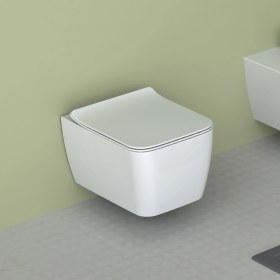 Resim Turkuaz Hera Kanalsız Asma KlozetSoft/slim Kapak 