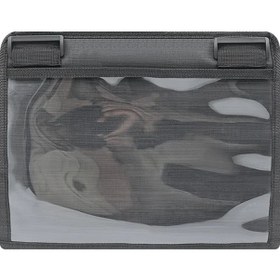 Resim Dashanshop Siyah Araç Başlığı Askılı İpad Çantası Çok Bölmeli Seyahat Yolculuk Tablet Tutucu 