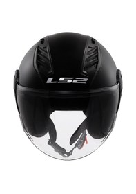 Resim LS2 Airflow 2 Siyah Açık Motosiklet Kaskı 