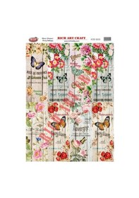 Resim Rich Pirinç Dekopaj Kağıdı 8203 