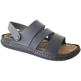 Resim Moda Ayakkabı Lacıvert Sandalet Ayakkabı 