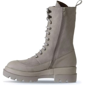 Resim Bueno Shoes Bej Deri-Süet Kadın Dolgu Topuklu Bot 01WV2901 01WV2901 