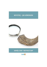 Resim Ergonomik Doğal Boynuz Saplı Büyüteç Model 2 
