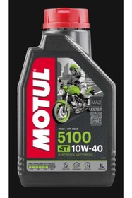 Resim Motul 5100 10w40 Yarı Sentetik Motosiklet Yağı 1 Litre 