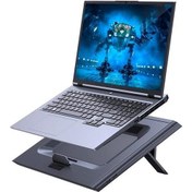 Resim Baseus Baseus 4200RPM Turbo Fanlı Rgb Işıklı 8 Kademeli Laptop Soğucu ve Standı, 2 USB Girişli Stand 