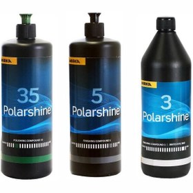 Resim detailmarket Mirka 35 Kalın Pasta 5 Hare Giderici 3 Boya Koruyucu Wax 1 Lt 