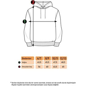 Resim Toontoy Kız Çocuk Komple Baskılı Sweatshirt Siyah 