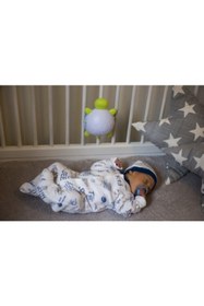 Resim Empressco Yumuşak ve sevimli sesli ışıklı uyku arkadaşı kaplumbağa, rahatlatıcı gece dostu 