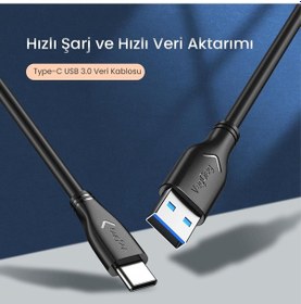 Resim Usb 3.0 Type-c 60w 10gbps Data Şarj Kablosu 1 Metre Sku: Smg8690010070517 
