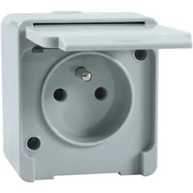 Resim Schneider NML2800133 Nemliyer Kapaklı Ups Priz Gri 