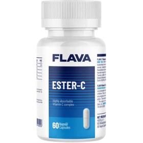 Resim FLAVA Ester-C 60 Kapsül 