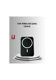 Resim Bfs 360 Döner Başlıklı Magsafe Araç Telefon Tutucu 15w Güvenli Kablosuz Şarj Çok Renkli 