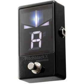Resim KORG PITCHBLACK PB-X | Pedal Tipi Kromatik Tuner 