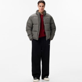Resim Karl Kani Small Signature Embossed Puffer Erkek Gri Mont 