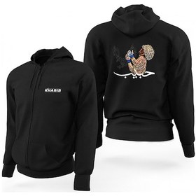 Resim Khabib Kartal Limited Edition Fermuarlı Kapşonlu (556066418) Siyah 