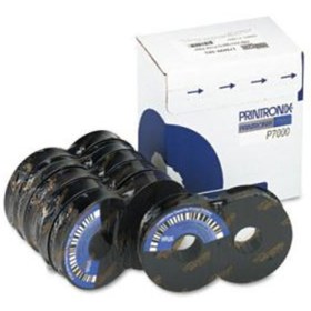 Resim Printronix P7000 179499-001 Ultra Capasity Black Ribbon 82M Karakter 6'lı Paket 