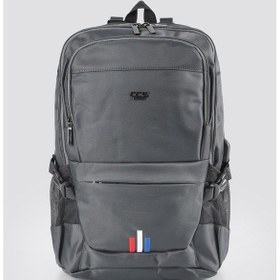 Resim Ççs 51452 Laptop Bölmeli Usb Girişli Terletmeyen Gri Sırt Çantası Gri 