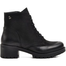 Resim Venüs Siyah Nubuk Hakiki Deri Kadın Bot Çok Renkli 