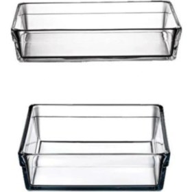 Resim Özbience Şık Kare Dikdörtgen Borcam Seti, Dayanıklı ve Çok Amaçlı Kullanım 