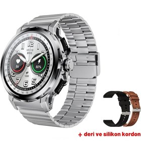 Resim Kalobee SK43 Amoled Ekran Akıllı Saat + 2 Kordonlu (İthalatçı Garantili) 