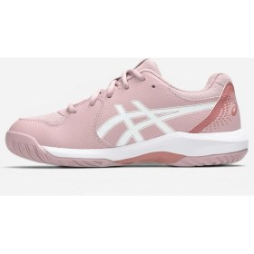 Resim Asics Gel-Dedicate 8 Gs Çocuk Pembe Tenis Ayakkabısı 1044A077-702 