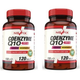 Resim Coenzyme Q10 200 Mg Koenzim Q10 120 Tablet 2 Kutu 