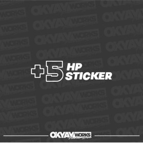 Resim OkyayWorks 5Hp Sticker 