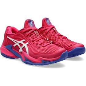 Resim Asics Court Ff 3 Clay Kadın Orange Tenis Ayakkabısı 1042a221-700 Turuncu 