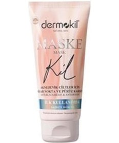 Resim Dermokil Aknejenik Ciltler için Siyah Nokta ve Pürüz Karşıtı Maske 75 ML 