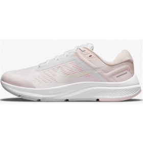 Resim Nike W Aır Zoom Structure 24 Kadın Beyaz Koşu Ayakkabı DA8570- Beyaz 