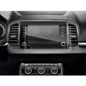 Resim Skoda Karoq 8 Inç 2022 2023 Navigasyon Ve Multimedya Uyumlu Nano Ekran Koruyucu 