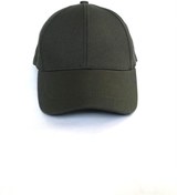 Resim salarticaret Unisex Haki Spor Arkası Cırtlı Ayarlanabilir Şapka 