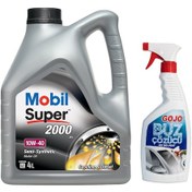 Resim Mobil Super 2000 X1 10W40 Motor Yağı 4 L + Gojo Buz Çözücü 
