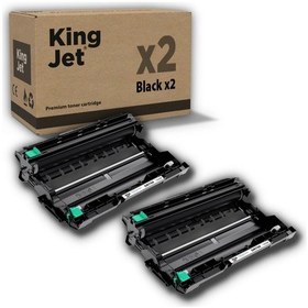 Resim Kingjet Brother Uyumlu Dr750 Standart Kapasiteli 2'li Paket Muadil Drum Ünitesi Dcp-8155dn 