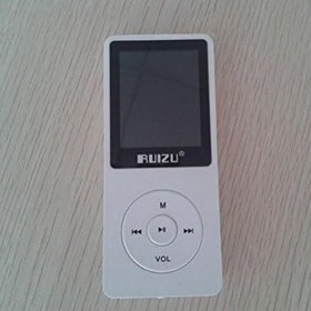 Resim Ruizu X02 4 GB/8 GB LCD-Ekran Sport MP3 çalar, FM radyo ile 4GB Beyaz UE STORE 