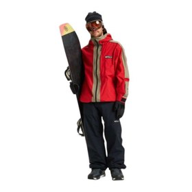 Resim Quiksilver High Altitude G Erkek Kırmızı Snowboard Ceketi 