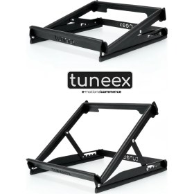 Resim tuneex Çelik Laptop Standı Notebook Macbook Yükseltici Tüm Modellerle Uyumlu Altlık 5 Açılı Ayarlanabilir 