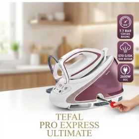 Resim Tefal GV9566 Pro Express Ultimate Buhar Kazanlı Ütü - 1830007759 