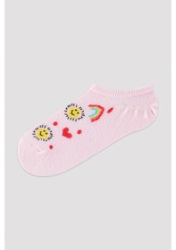 Resim Penti Kız Çocuk Sun Heart 2li Suba Çorap Pembe 