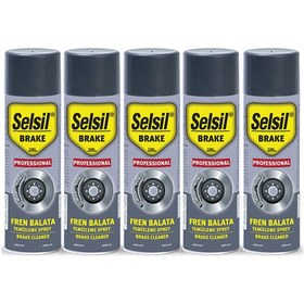 Resim Selsil Fren Balata Temizleme Spreyi 500 ml 5'li 