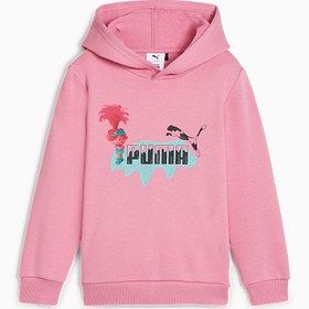 Resim PUMA x TROLLS Çocuk Kapüşonlu Sweatshirt 