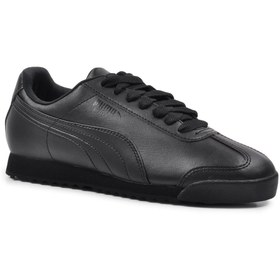 Resim 353572 Roma Basic Siyah-Siyah Kadın Sneaker Puma