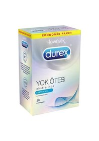 Resim Durex Yok Ötesi Ekstra İnce Ultra Kaygan Prezervatif 20'li 