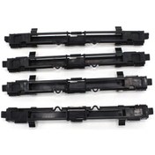 Resim 4 Adet Tavan Taşıyıcı Kapak Rayı Trim Kalıplama Kapağı Vauxhall Opel Astra H Zafira B, 5187915, 13125723, 5187914 İçin Yedek 