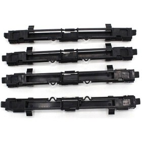 Resim 4 Adet Tavan Taşıyıcı Kapak Rayı Trim Kalıplama Kapağı Vauxhall Opel Astra H Zafira B, 5187915, 13125723, 5187914 İçin Yedek 