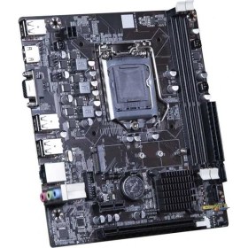 Resim Turbox Workteam H61C Sata,m2 Ddr3 1600MHZ USB 2.0 VGA HDMI Ses Gigabit Ethernet 1155P 2.3.gen Anakart 