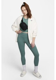 Resim Nike One High Rise Leggings Full Length 2 Cepli Yüksek Belli Toparlayıcı Tayt Yeşil Yeşil 