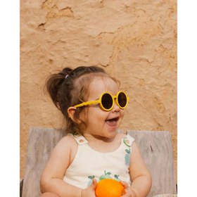 Resim Olivio&Co Classic Round Toddler Güneş Gözlüğü - Citrus Yellow 